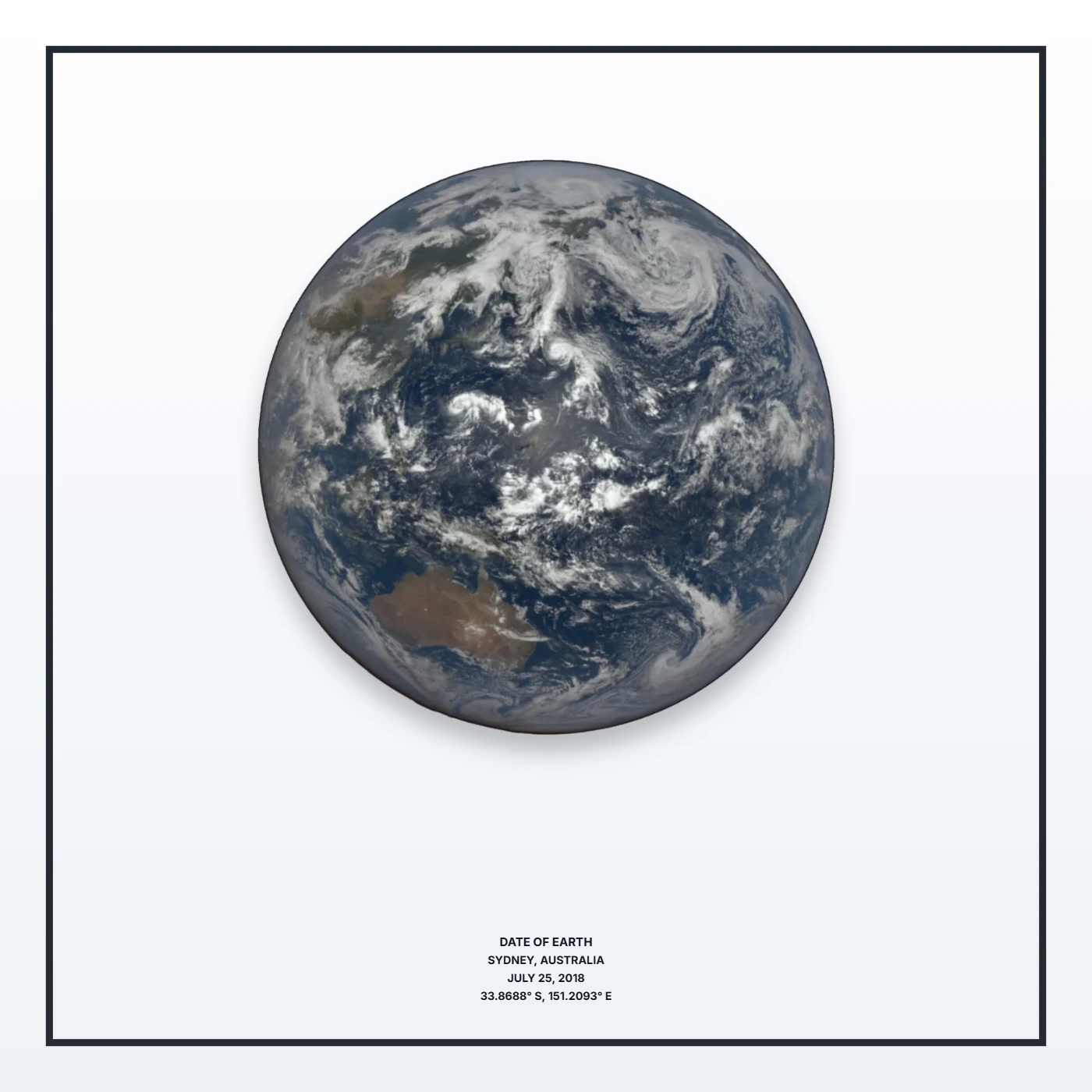 Custom Digital Download, White Square